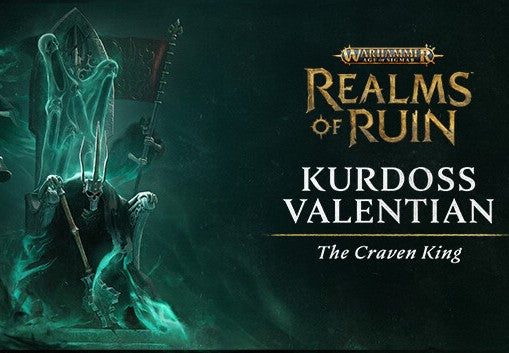 Warhammer Age of Sigmar: Realms of Ruin - Kurdoss Valentian, The Craven King DLC PC Steam CD Key