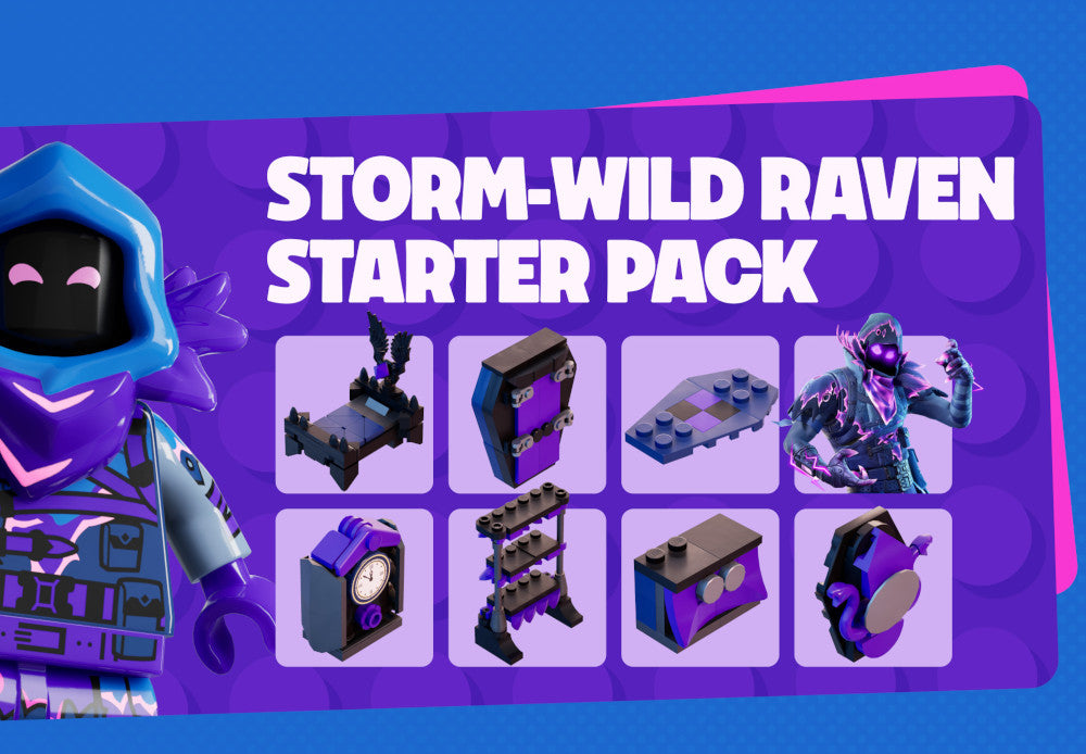 Fortnite - Storm-Wild Raven Starter Pack DLC US XBOX One / XBOX Series X|S CD Key