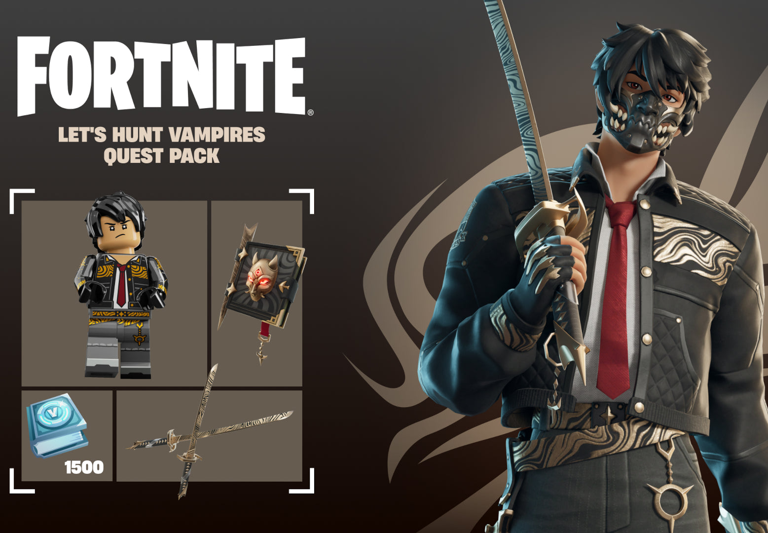 Fortnite - Let's Hunt Vampires Quest Pack DLC EU XBOX One / Xbox Series X|S CD Key