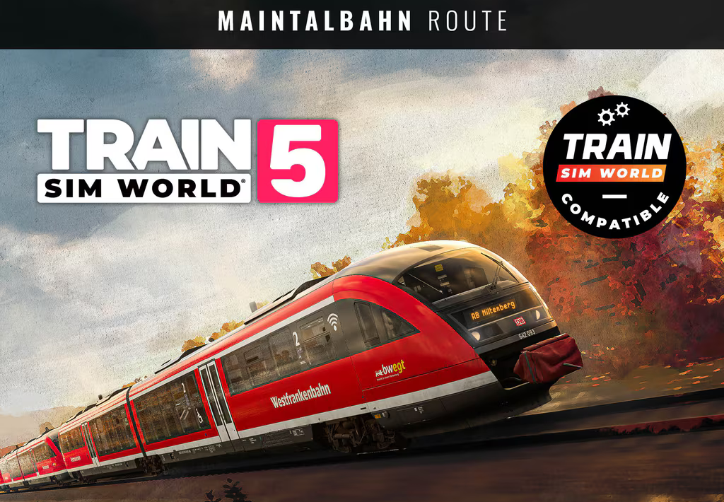 Train Sim World 5 - Maintalbahn: Aschaffenburg - Miltenberg Route Add-On DLC US XBOX One / Xbox Series X|S CD Key