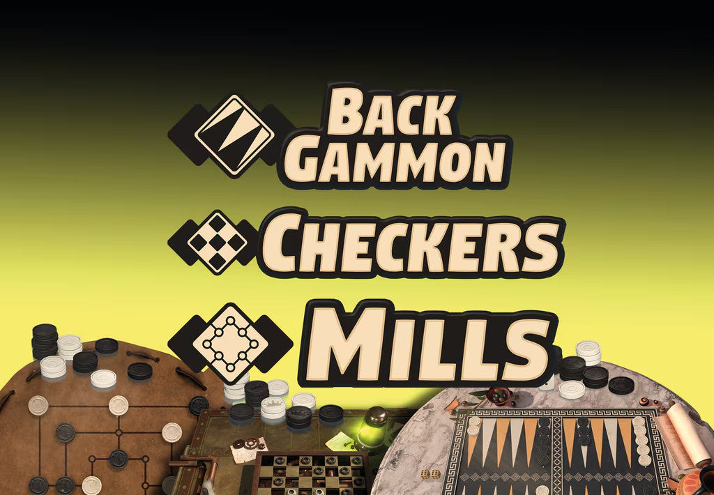Backgammon + Checkers + Mills PC Steam CD Key