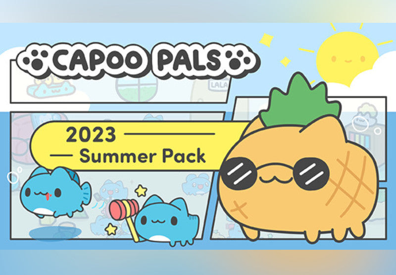 Capoo Pals - 2023 Summer Pack DLC PC Steam CD Key