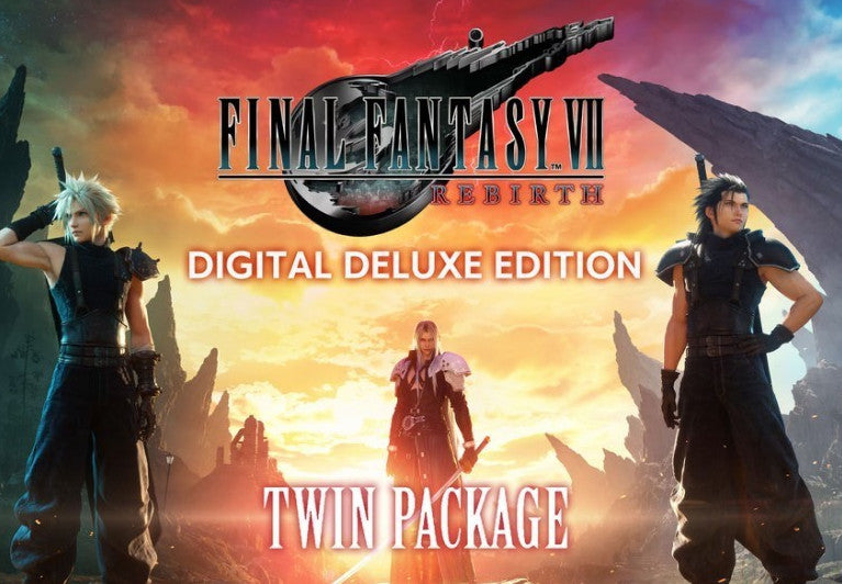 Final Fantasy VII Remake & Rebirth: Digital Deluxe Twin Pack PC Steam CD Key