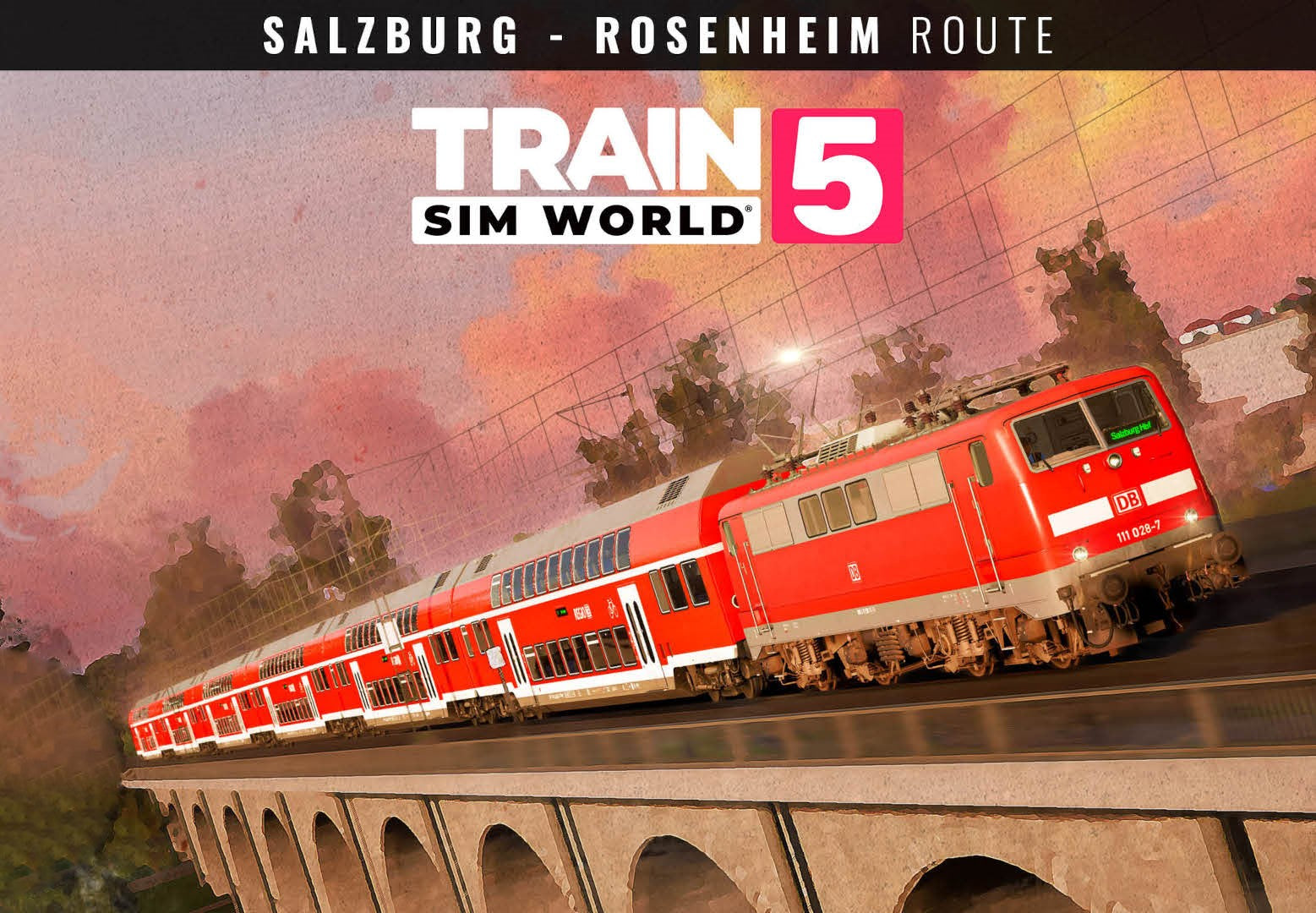 Train Sim World 5 - Bahnstrecke Salzburg - Rosenheim Route Add-On DLC EU XBOX One / Xbox Series X|S CD Key