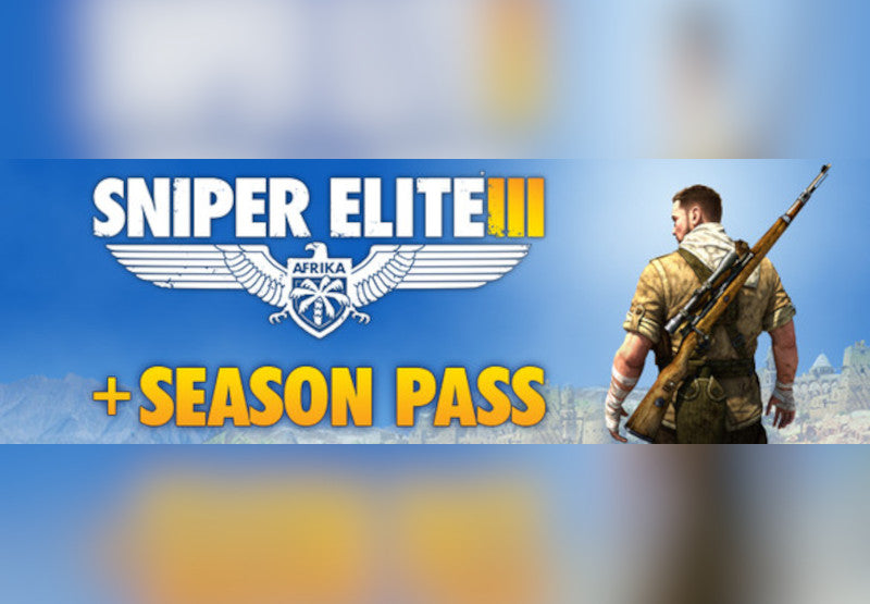 Sniper Elite 3 + Season Pass DLC PC Steam CD Key