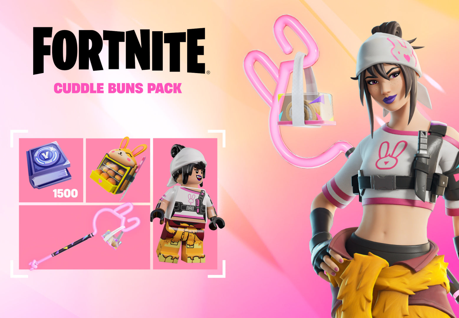 Fortnite - Cuddle Buns Pack ZA XBOX One / Xbox Series X|S CD Key