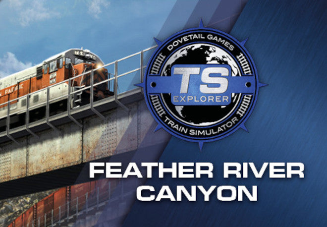 Train Simulator Classic - Feather River Canyon Route Add-On DLC PC Steam CD Key