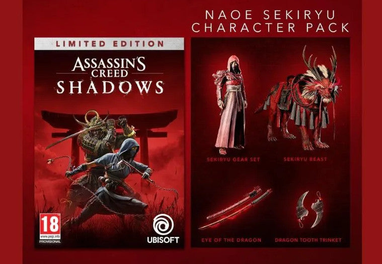 Assassin's Creed Shadows - Naoe Sekiryu Character Pack DLC EU (without DE) PS5 CD Key