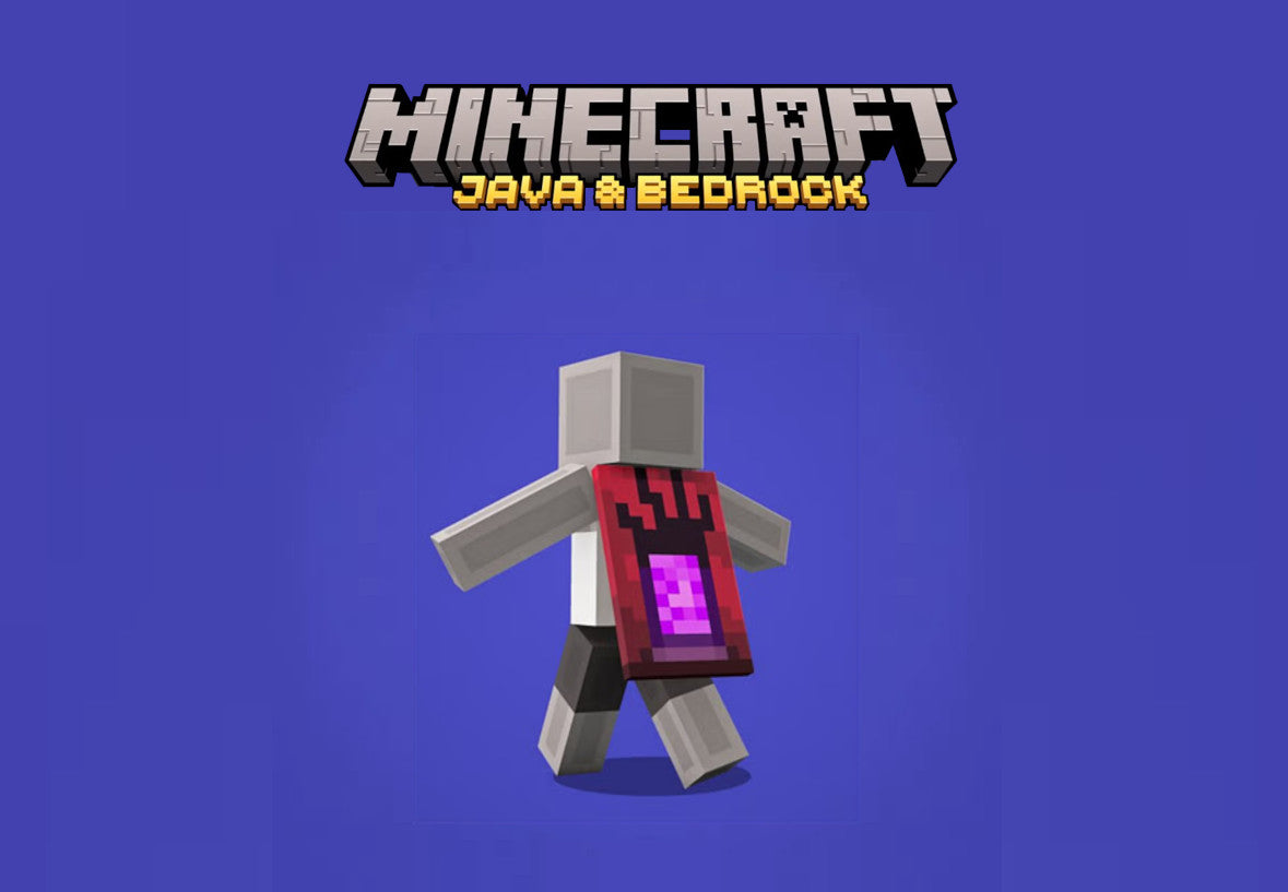 Minecraft Java & Bedrock Edition - Menace Cape DLC XBOX One / Xbox Series X|S / PC CD Key