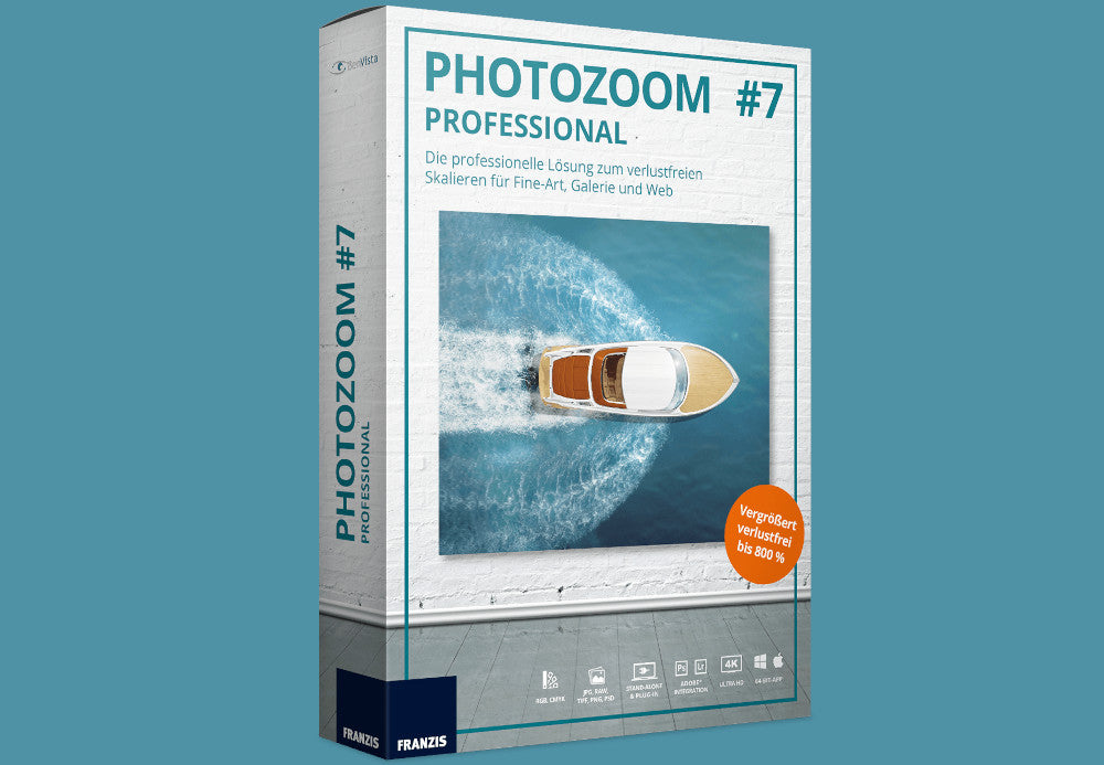 BenVista PhotoZoom Pro 7 CD Key (Lifetime / 2 Devices)