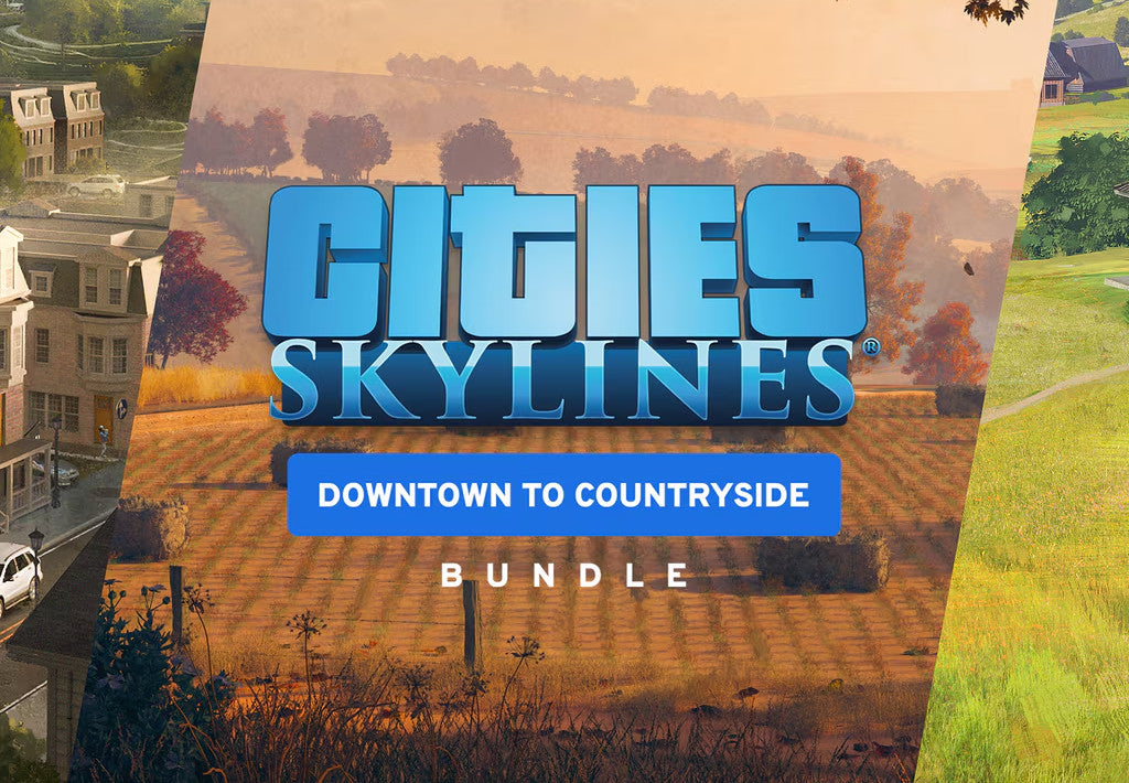 Cities: Skylines - Downtown to Countryside Bundle DLC PC Steam CD Key