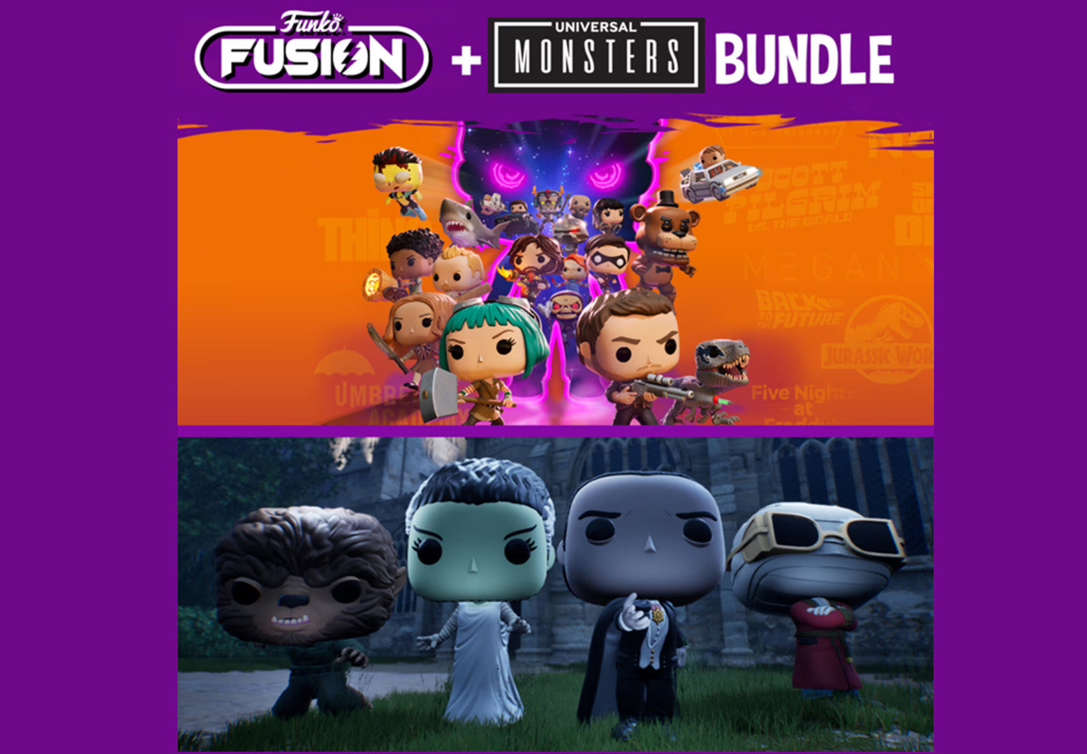 Funko Fusion Universal Monsters Pack Bundle Xbox Series X|S Account