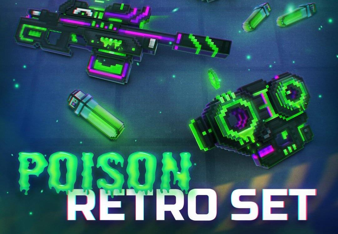 Pixel Gun 3D - Poison Retro Set DLC PC Steam CD Key
