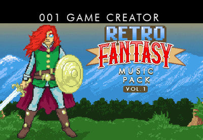 001 Game Creator - Retro Fantasy Music Pack Volume 1 DLC Steam CD Key