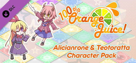 100% Orange Juice - Alicianrone & Teotoratta Character Pack DLC Steam CD Key