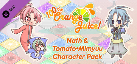 100% Orange Juice - Nath & Tomato+Mimyuu Character Pack DLC Steam CD Key