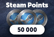 50.000 Steam Points Manual Delivery
