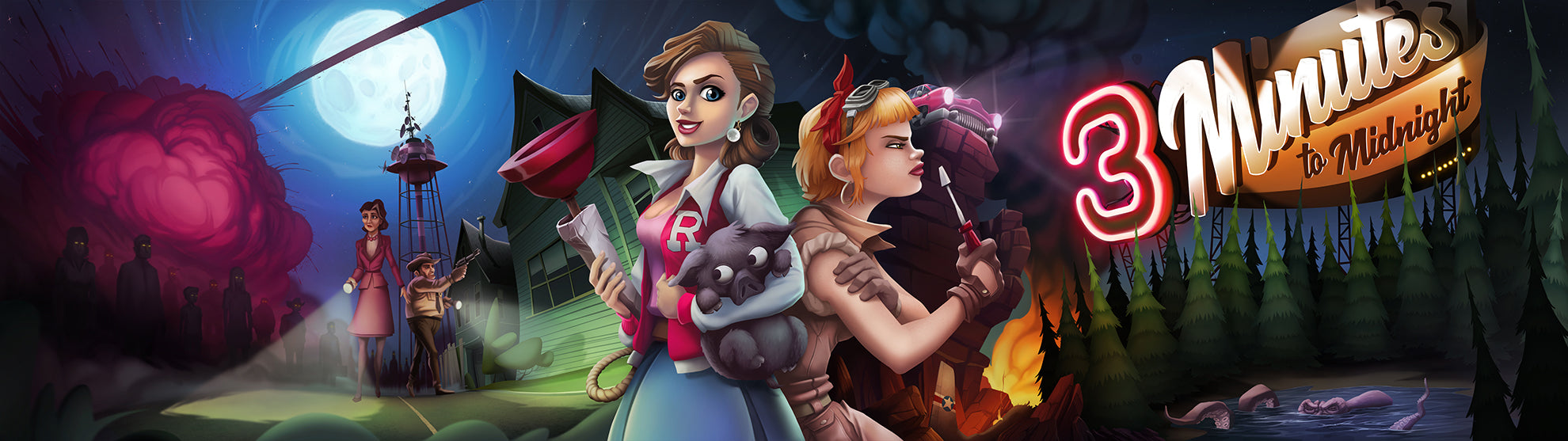 3 Minutes to Midnight - A Comedy Graphic Adventure PC Steam CD key