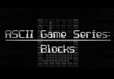 ASCII Game Series: Blocks Steam CD Key
