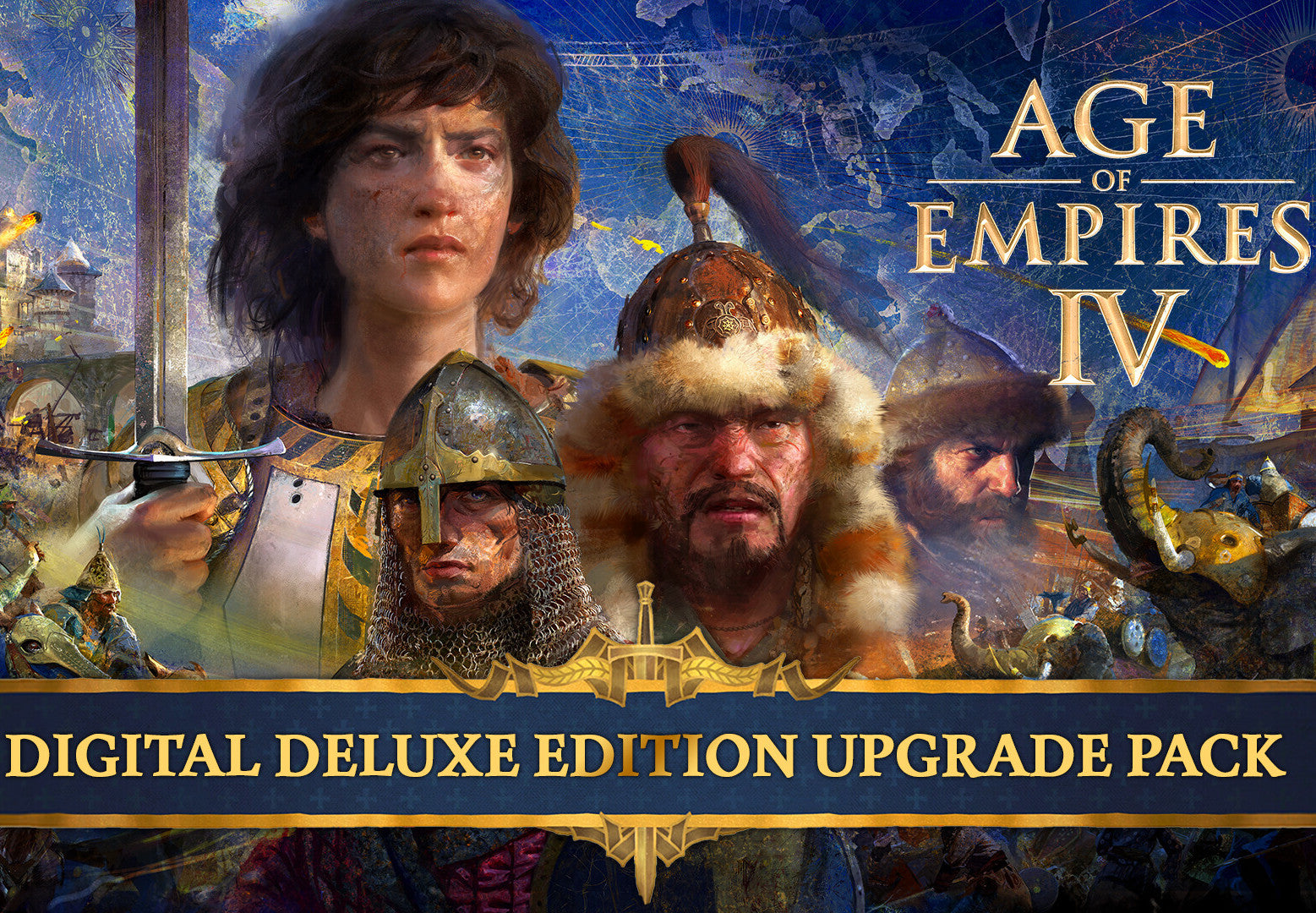 Age of Empires IV - Digital Deluxe Upgrade Pack DLC PC Steam CD Key