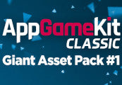 AppGameKit Classic - Giant Asset Pack 1 DLC EU Steam CD Key