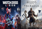 Assassin's Creed Valhalla + Watch Dogs: Legion Bundle US XBOX One CD Key
