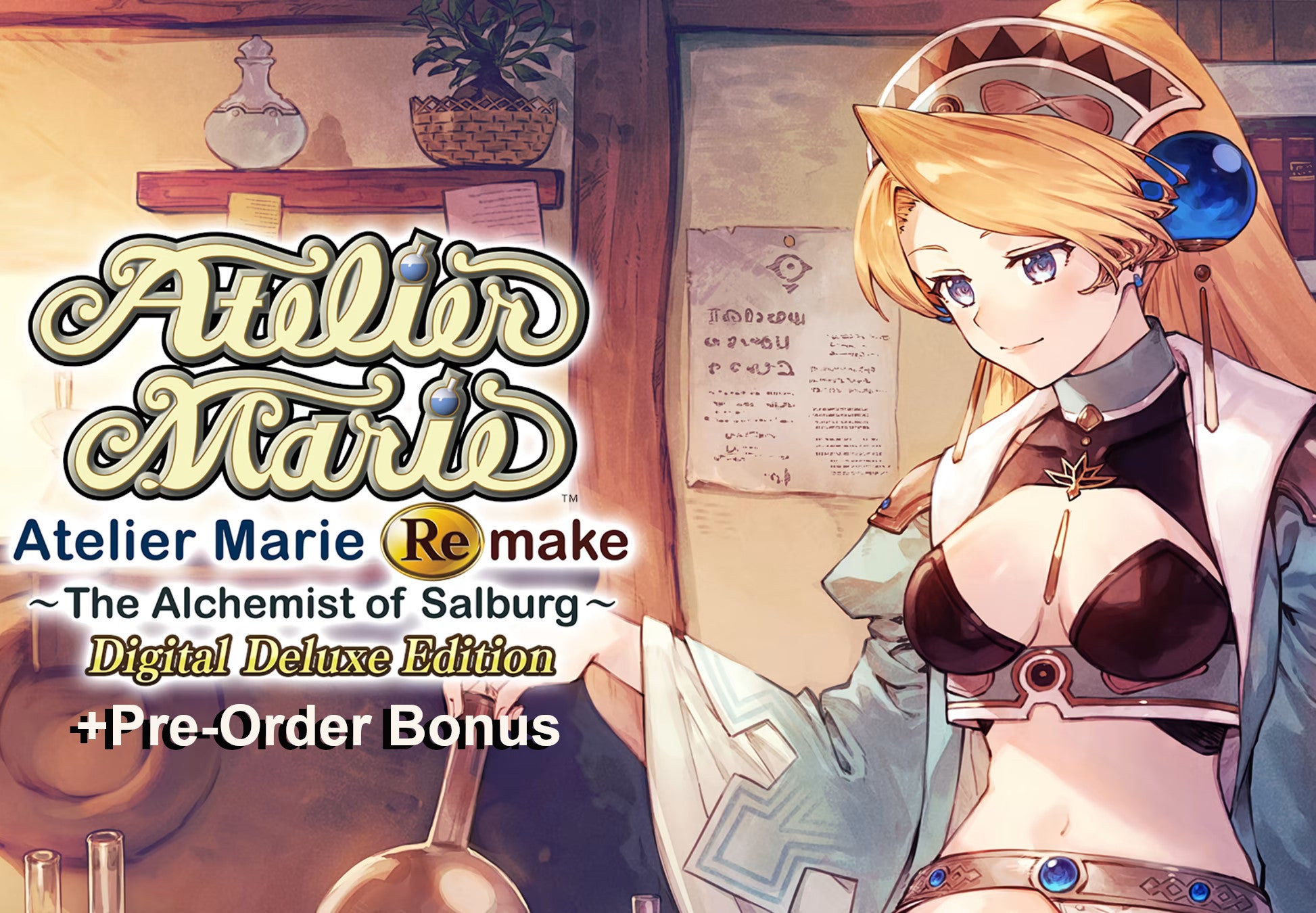 Atelier Marie Remake: The Alchemist of Salburg Digital Deluxe Edition + Pre-Order Bonus DLC Steam CD Key