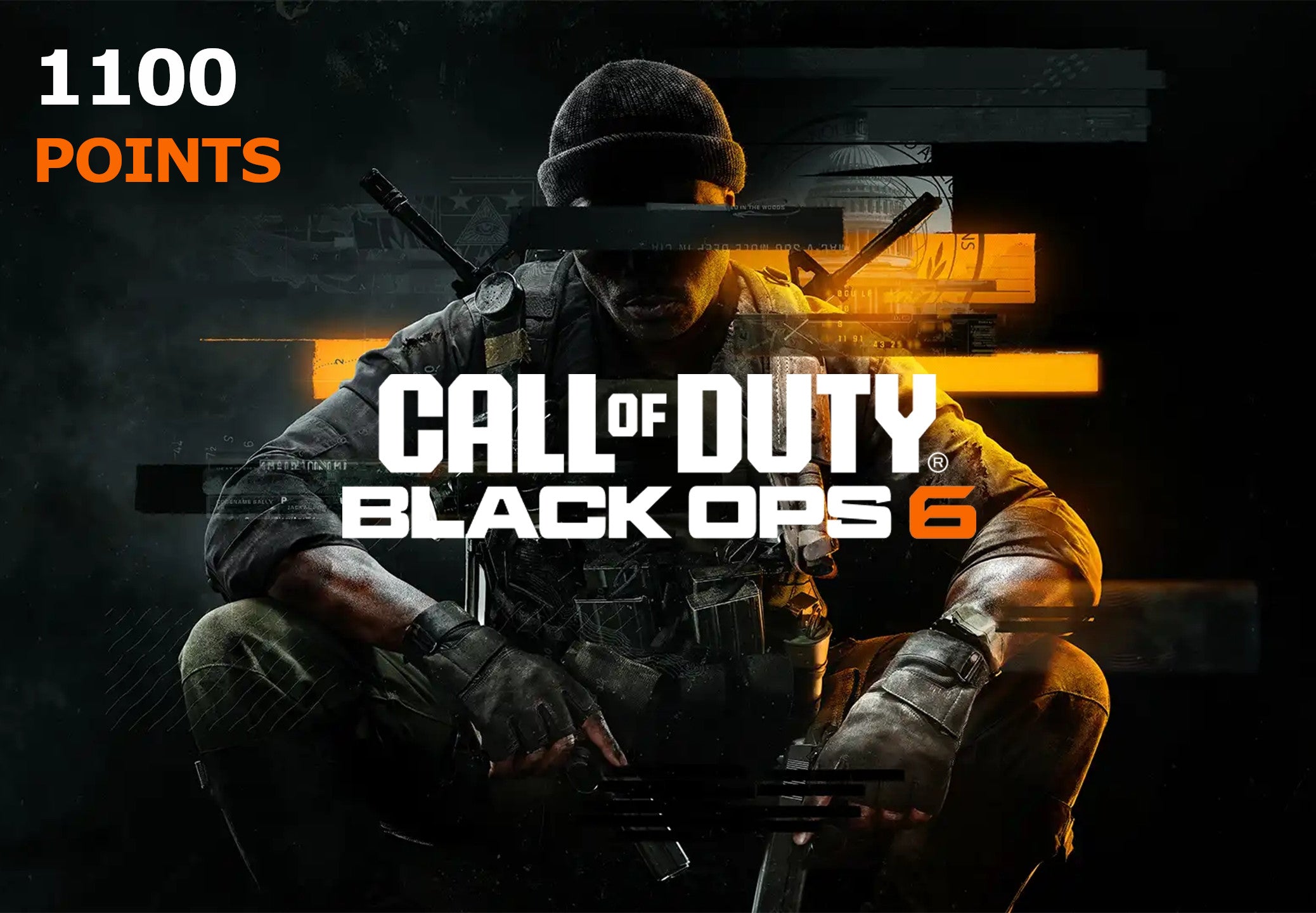 Call of Duty: Black Ops 6 - 1100 COD Points DLC XBOX One / Xbox Series X|S CD Key