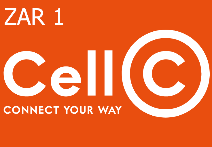 CellC 1 ZAR Mobile Top-up ZA