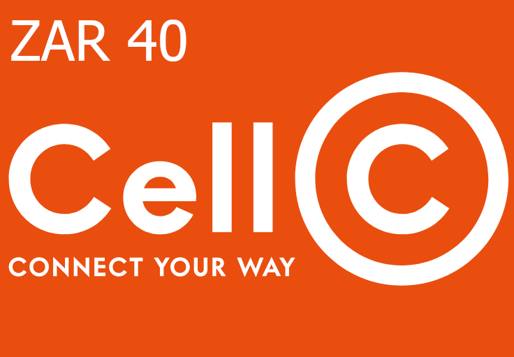 CellC 40 ZAR Mobile Top-up ZA