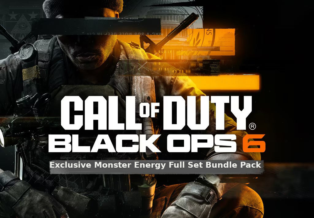 Call of Duty: Black Ops 6 - Exclusive Monster Energy Full Set Bundle Pack PC/PS4/PS5/XBOX One/Series X|S CD Key