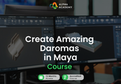 Create Amazing Daromas in Maya Alpha Academy Code