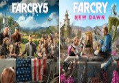 Far Cry 5 + Far Cry New Dawn Deluxe Edition Bundle AR XBOX One / Xbox Series X|S CD Key