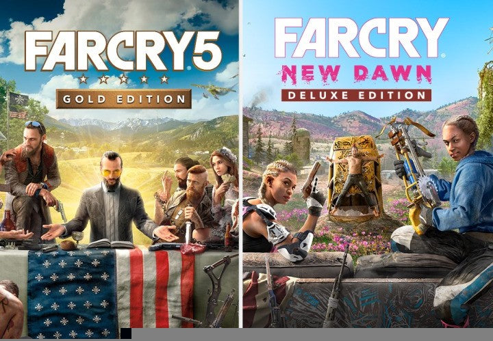Far Cry 5 Gold Edition + Far Cry New Dawn Deluxe Edition Bundle AR XBOX One / Xbox Series X|S CD Key