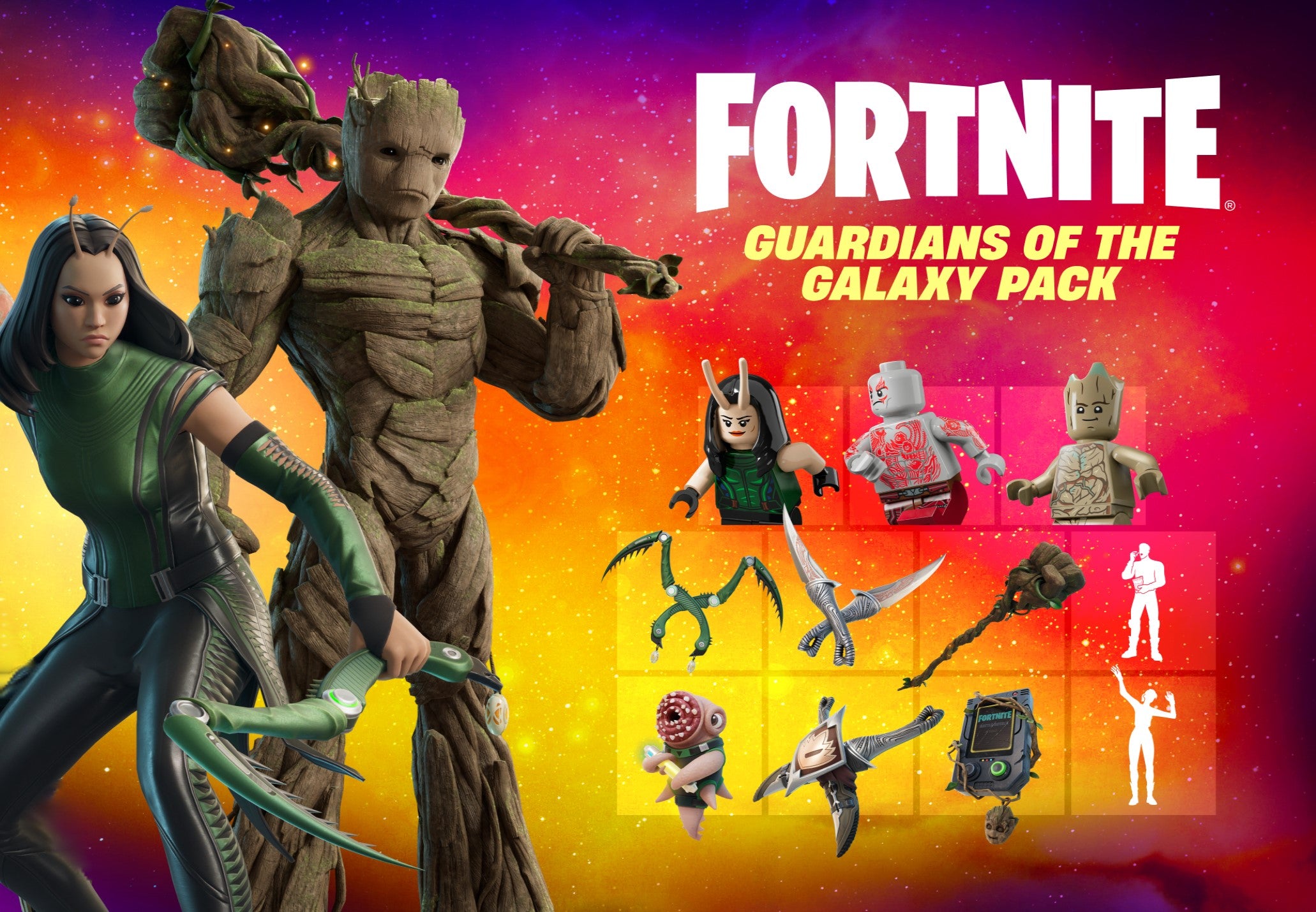 Fortnite - Guardians of the Galaxy Pack DLC ZA XBOX One / Xbox Series X|S CD Key