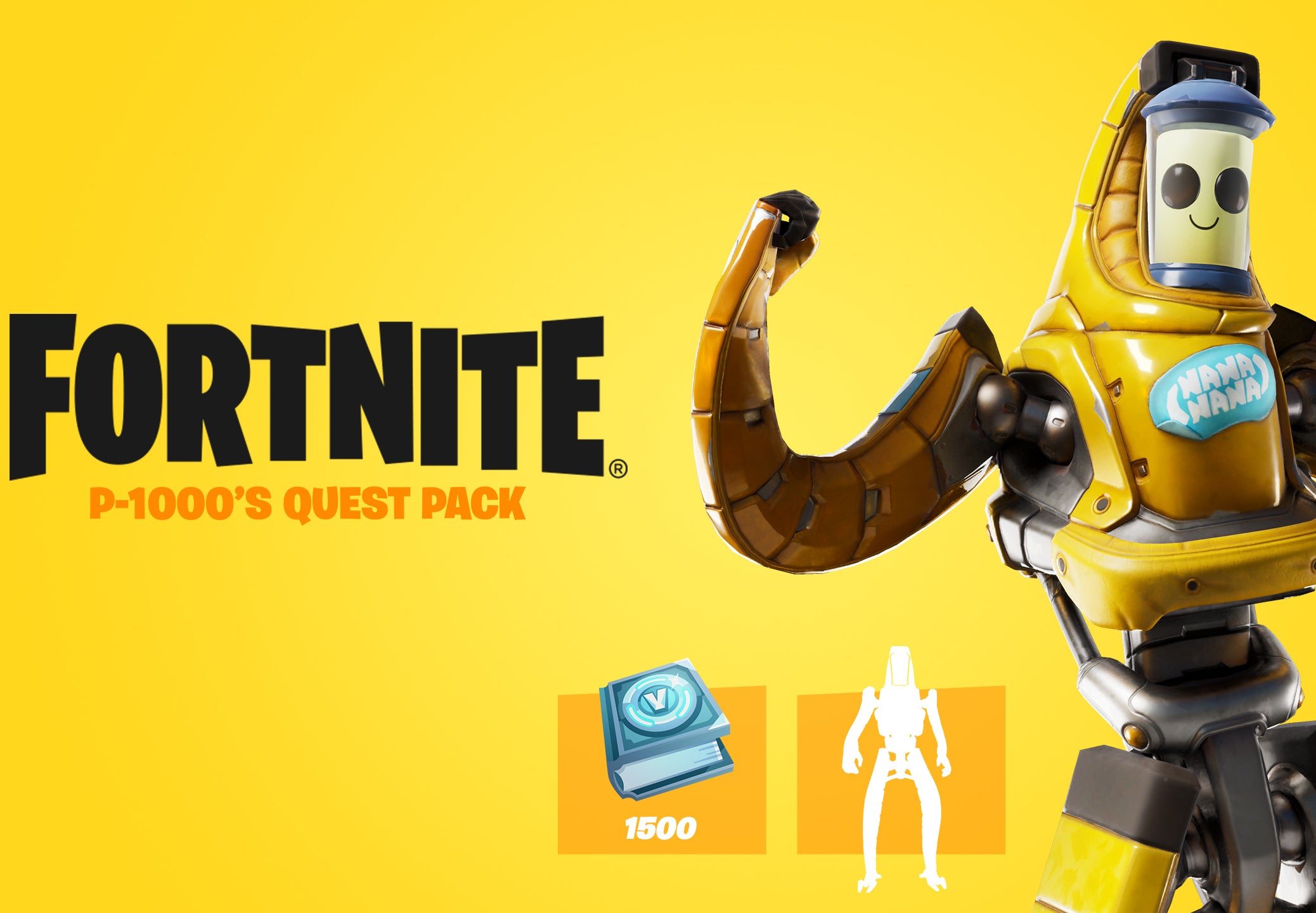 Fortnite - P-1000's Quest Pack + 1500 V-Bucks Challenge DLC AR XBOX One / Xbox Series X|S CD Key