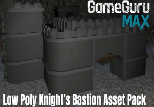 GameGuru MAX - Low Poly Asset Pack - Knights Bastion DLC PC Steam CD Key