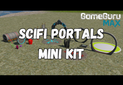 GameGuru MAX - Low Poly Mini Kit: Sci-Fi Portals DLC Steam CD Key