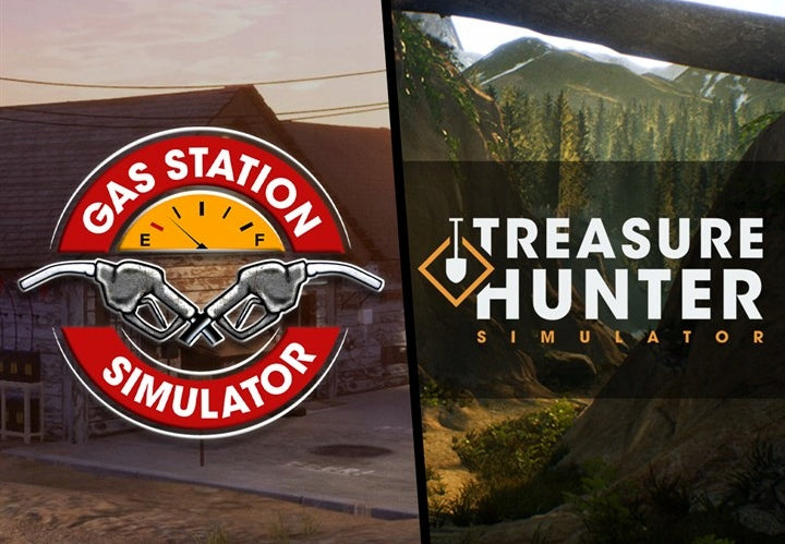 Gas Station Simulator + Treasure Hunter Simulator XBOX One / Xbox Series X|S Account