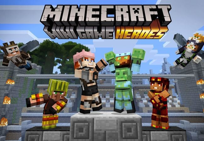 Minecraft - Mini Game Heroes Skin Pack DLC AR XBOX One CD Key