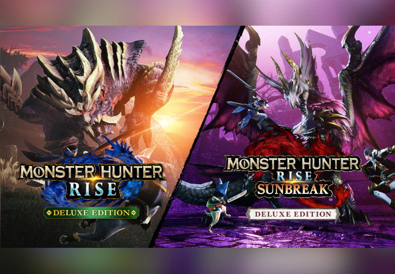 Monster Hunter Rise + Sunbreak Deluxe Edition Bundle UK XBOX One / Xbox Series X|S / PC CD Key