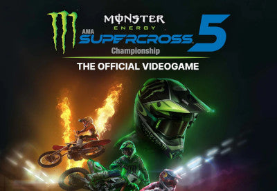 Monster Energy Supercross 5 - The Official Videogame UK XBOX One / Xbox Series X|S CD Key