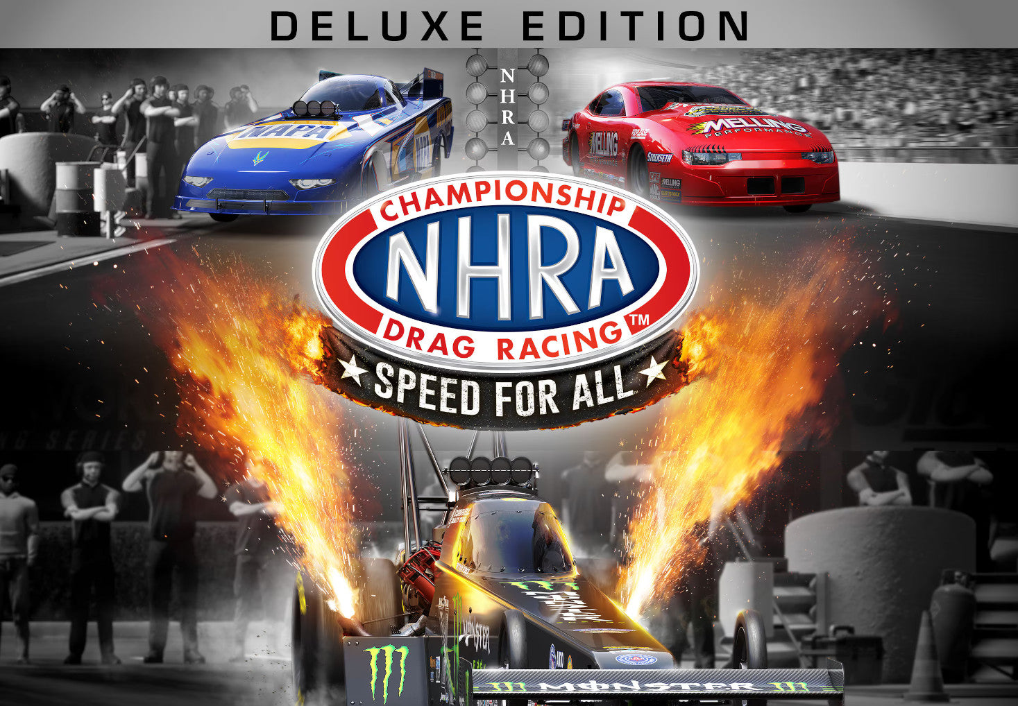 NHRA Championship Drag Racing: Speed For All - Deluxe Edition EU Xbox Series X|S CD Key
