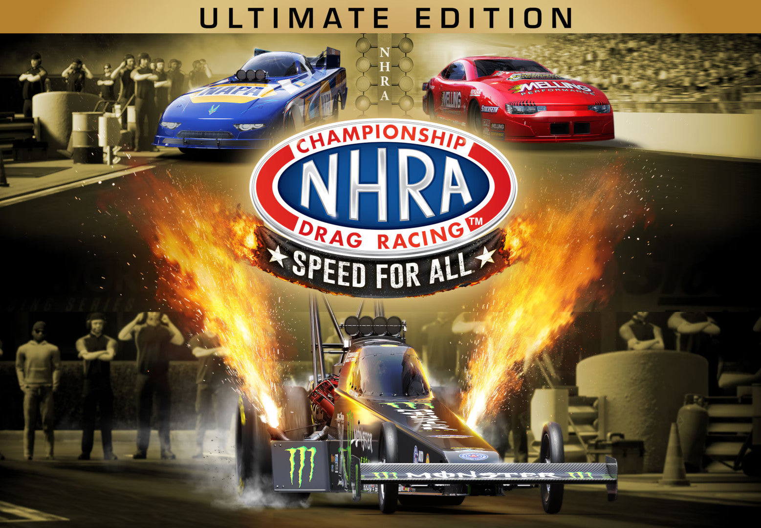 NHRA Championship Drag Racing: Speed For All - Ultimate Edition EU Xbox Series X|S CD Key