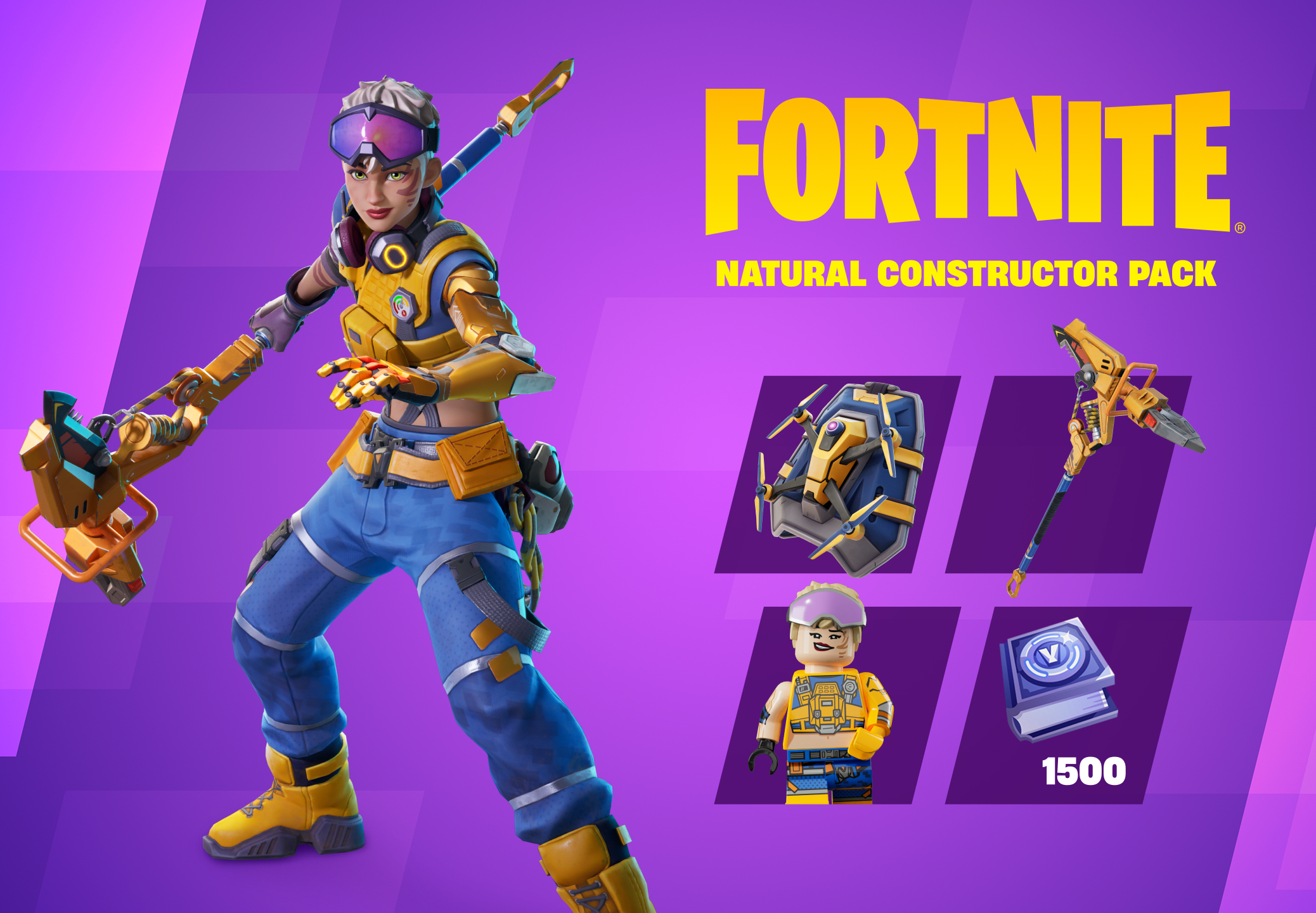 Fortnite - Natural Constructor Pack DLC ZA XBOX One / Xbox Series X|S CD Key