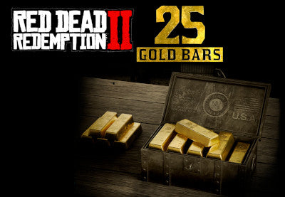 Red Dead Redemption 2 Online - 25 Gold Bars US XBOX One CD Key