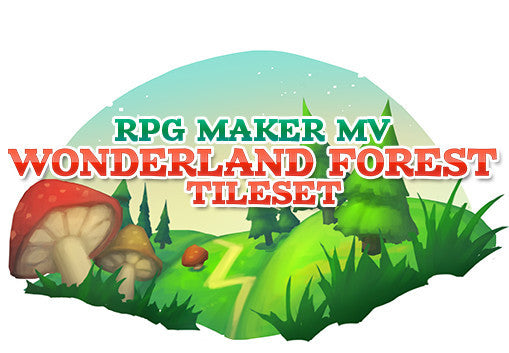 RPG Maker MV - Wonderland Forest Tileset DLC EN Language Only EU Steam CD Key
