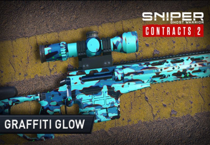 Sniper Ghost Warrior Contracts 2 - Graffiti Glow Skin DLC Steam CD Key