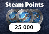 25.000 Steam Points Manual Delivery
