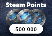 500.000 Steam Points Manual Delivery